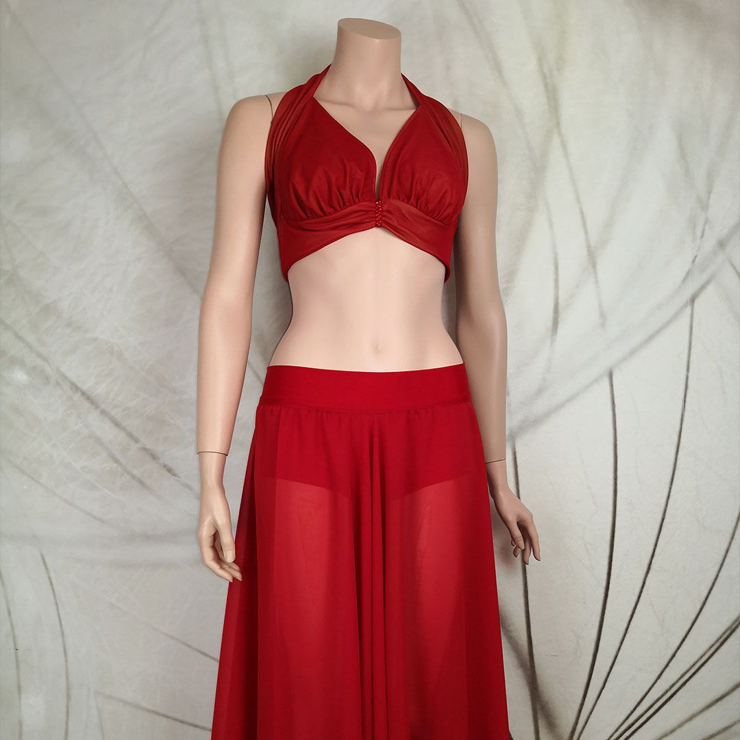 Bustier "Red Magnolia"