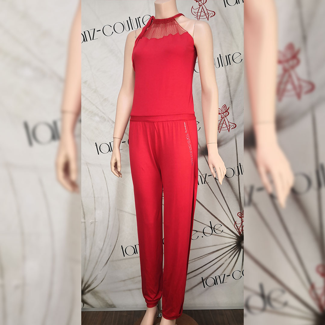 Jumpsuit "Red Cutout"