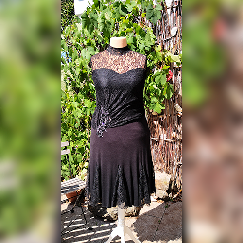 Kleid „Midnight Rose“