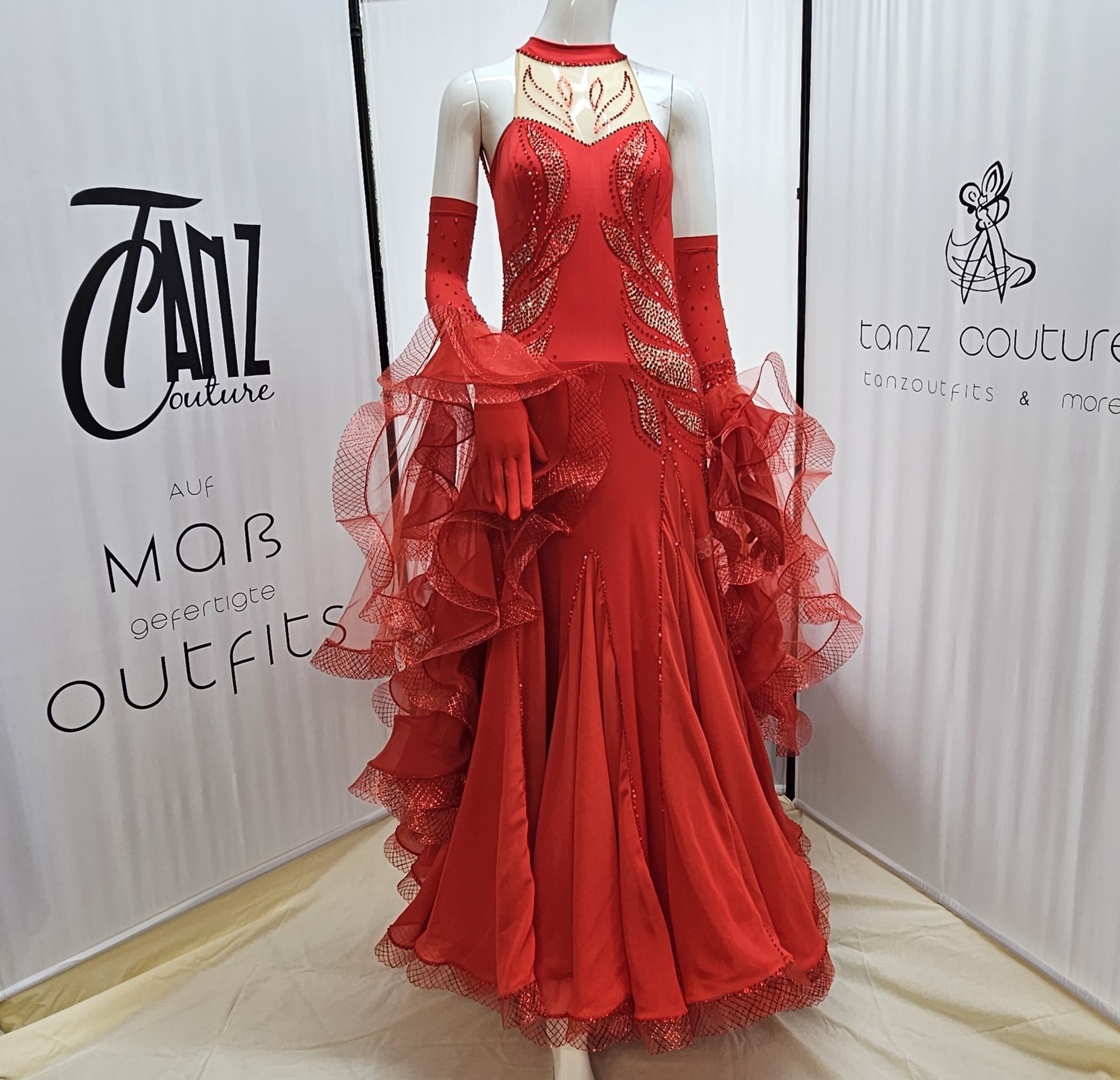 Kleid "Red Symphonie"